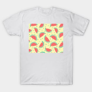 Summer watercolour watermelon T-Shirt